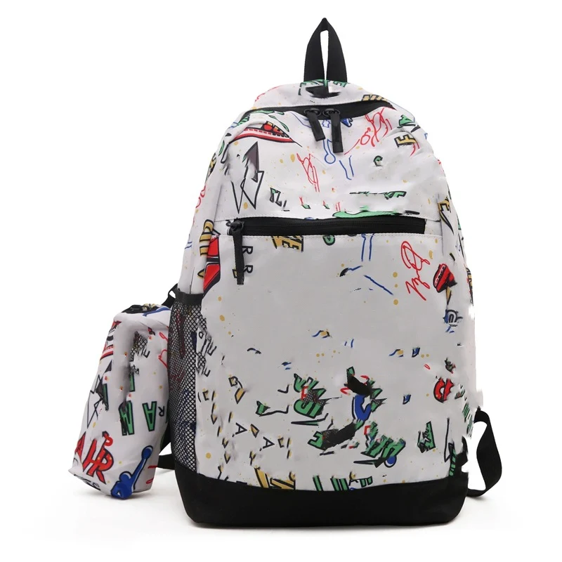 Moderner Freizeitrucksack mit kreativen Printmotiven Skanto