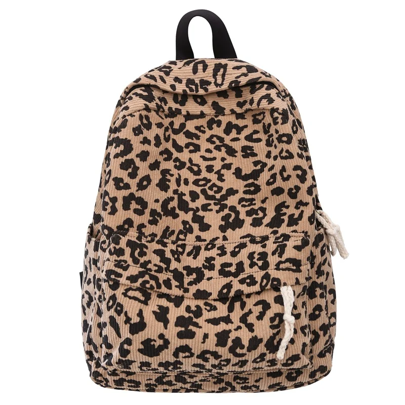 Stilvolle Leoparden-Print Cordura Rucksack