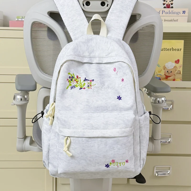 Blumenbestickter Rucksack Karnz 1791206093