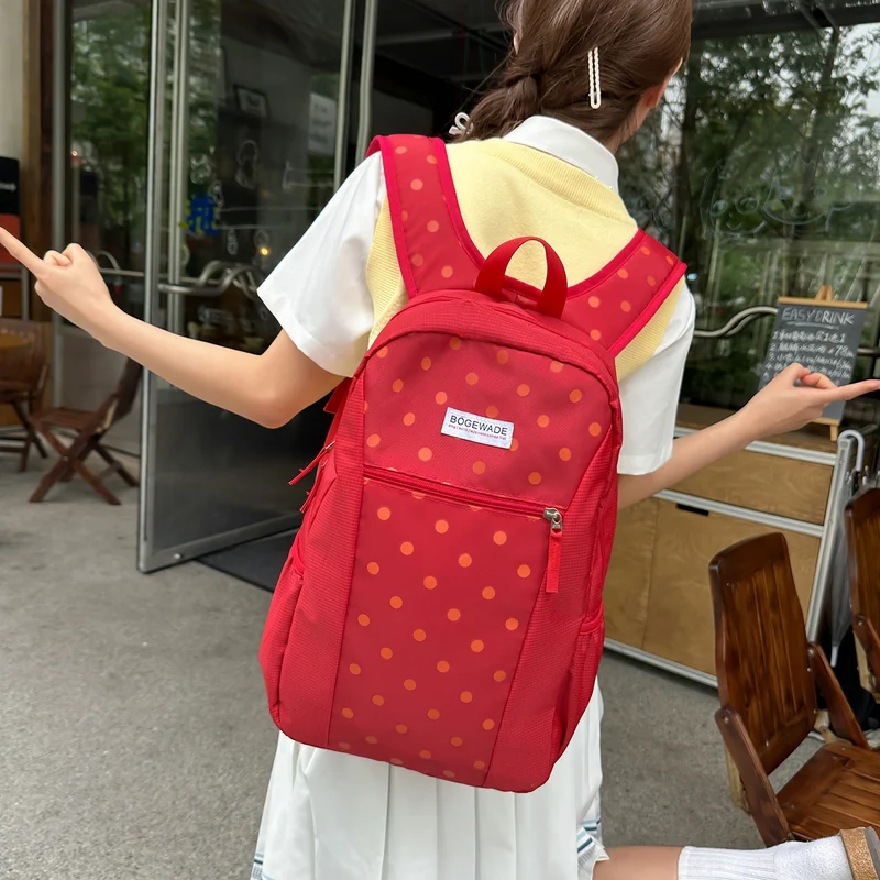 Haltbarer Gepunkteter Rucksack Karnz