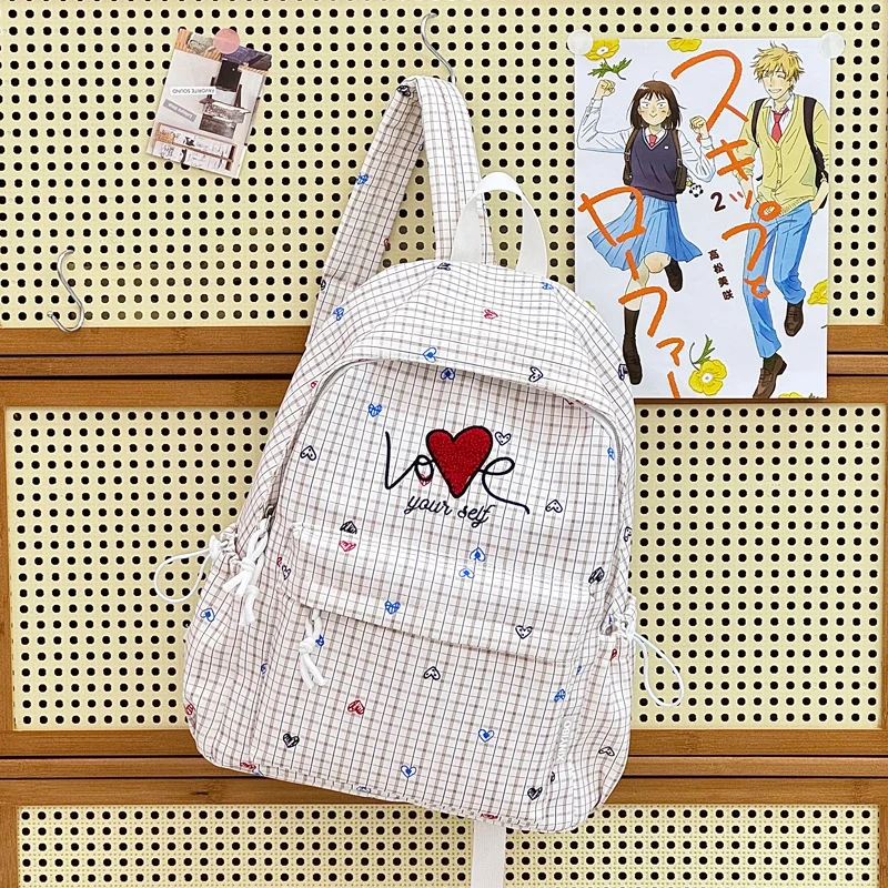 Besticketer Herz-Themen Freizeit-Rucksack Karnz