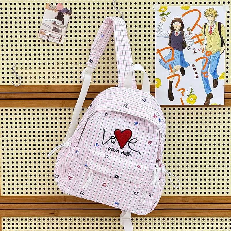 Besticketer Herz-Themen Freizeit-Rucksack Karnz