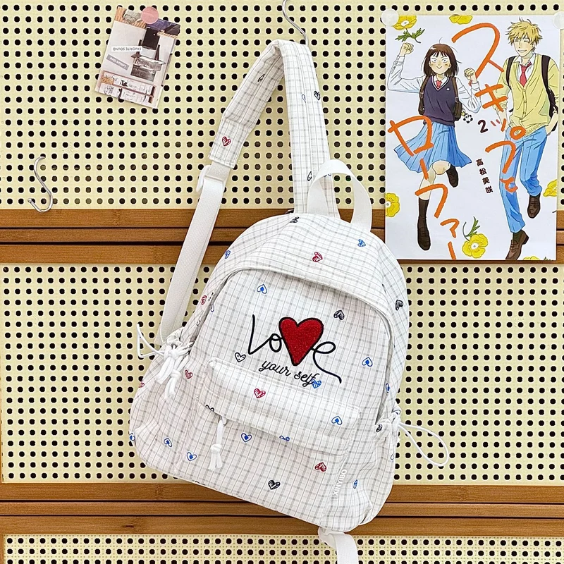Besticketer Herz-Themen Freizeit-Rucksack Karnz