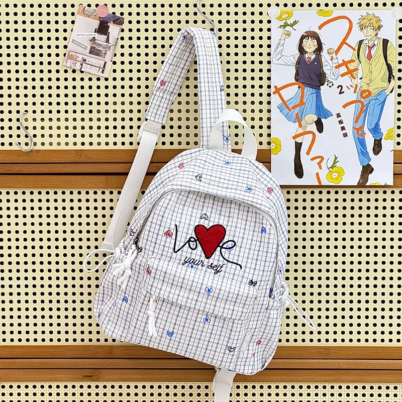 Besticketer Herz-Themen Freizeit-Rucksack Karnz
