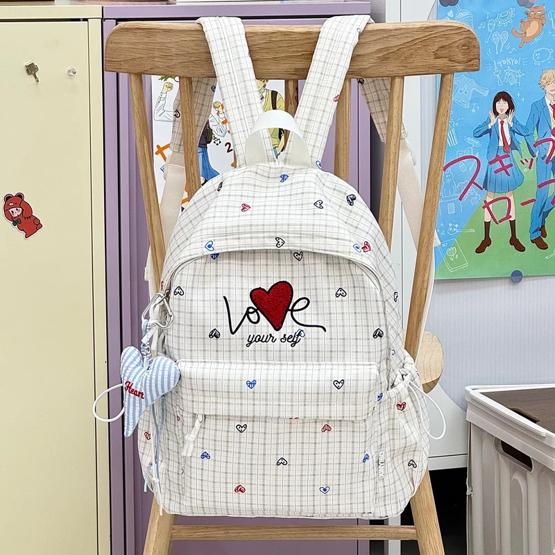 Besticketer Herz-Themen Freizeit-Rucksack Karnz