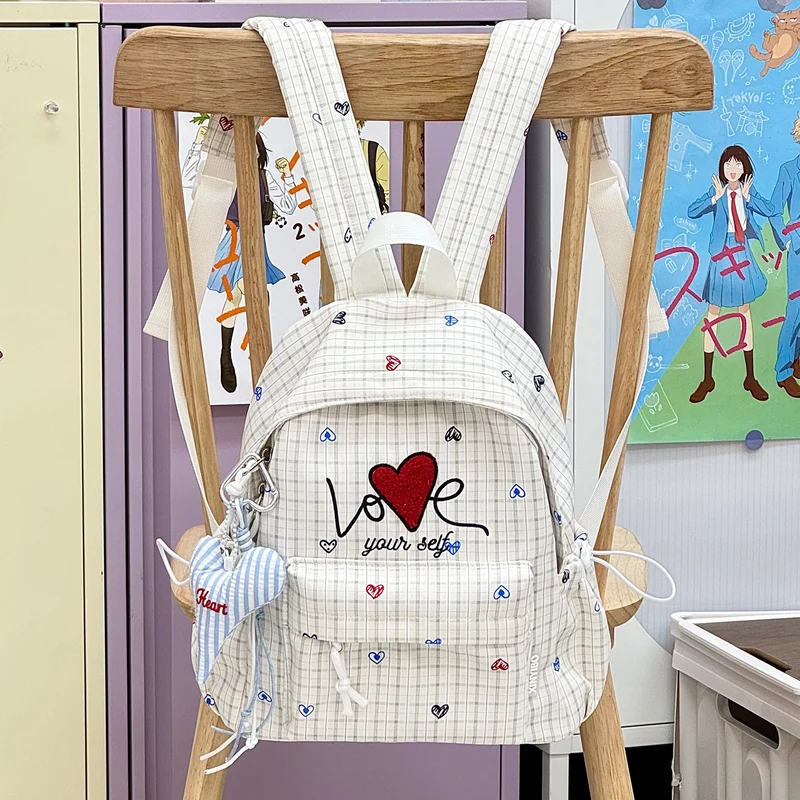 Besticketer Herz-Themen Freizeit-Rucksack Karnz