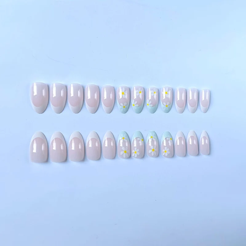 Künstlerisches Florales Acryl-Nagelkunst-Set