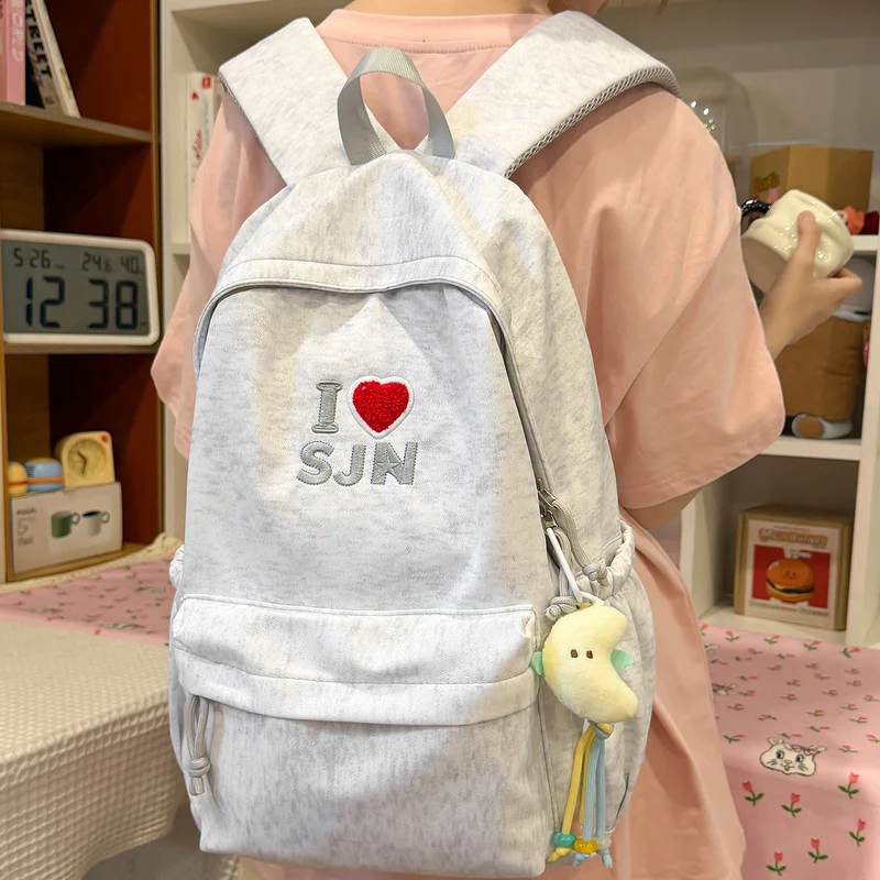 Gestickter Grafik-Rucksack Karnz