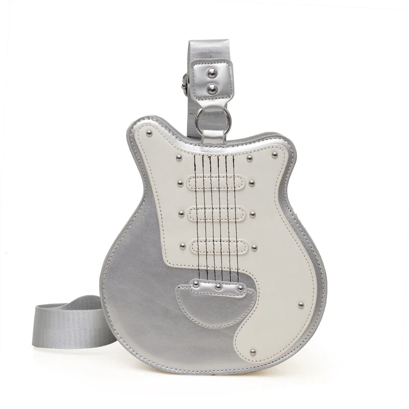 Guitar-förmige Umhängetasche