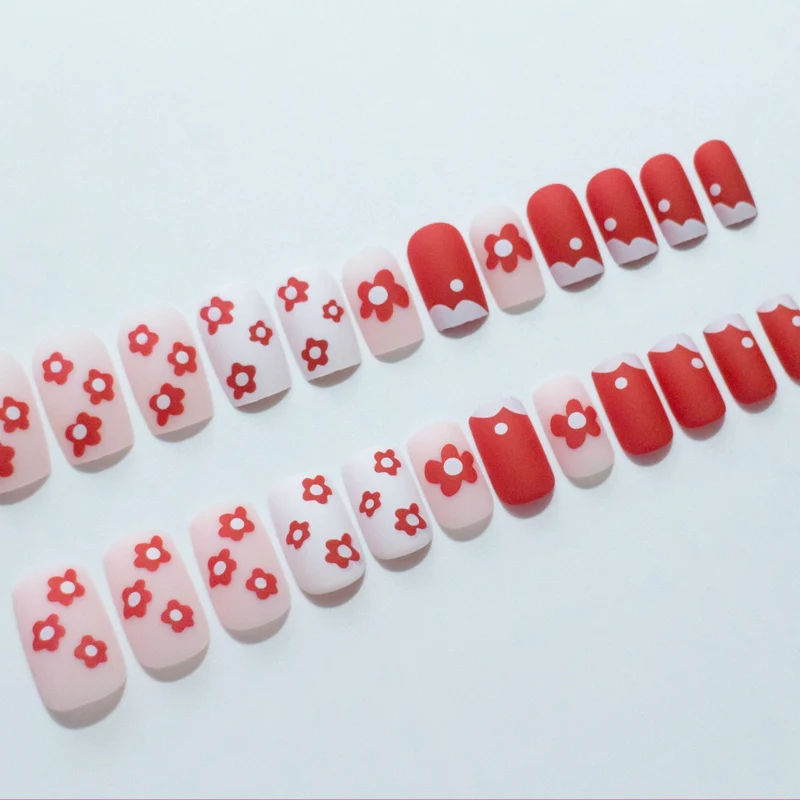 Künstlerisches Floral Nail Art Set