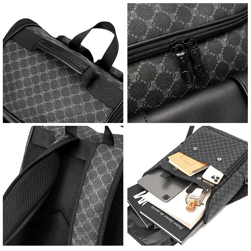 Eleganter und praktischer Laptop-Rucksack mit multifunktionalen Taschen Skanto