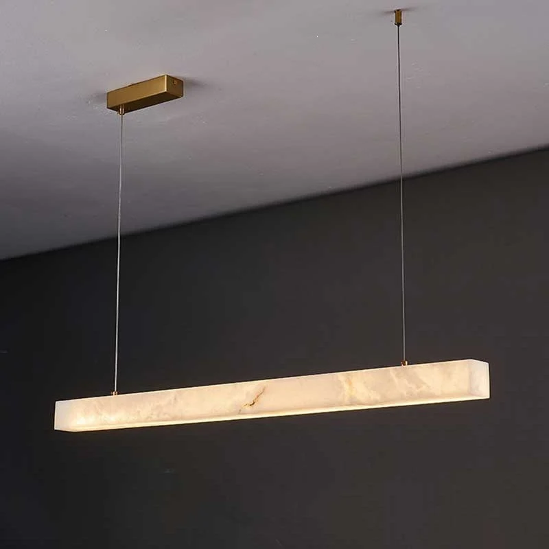 Moderne lineare Pendelleuchte