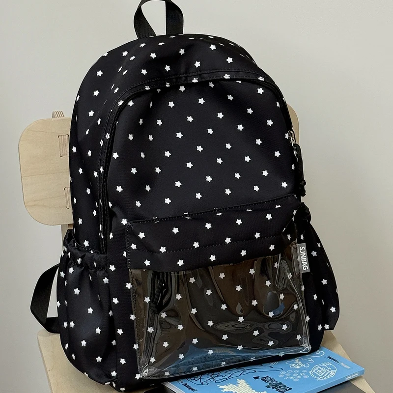 Niedlicher Sternenbedruckter Freizeit-Rucksack Karnz