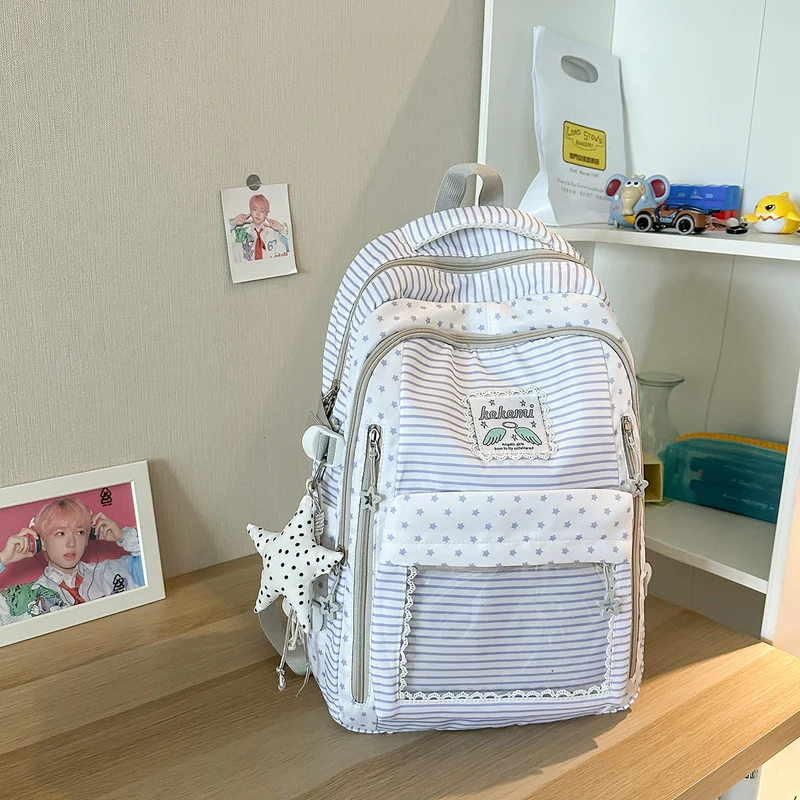 Niedlicher schulrucksack mit sternenmuster Karnz