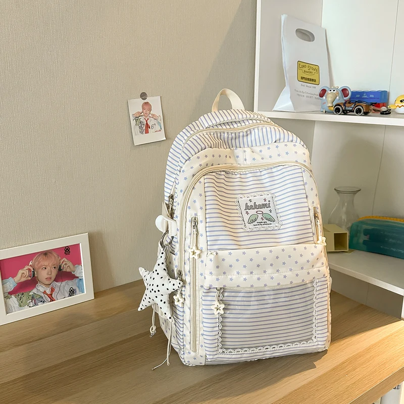 Niedlicher schulrucksack mit sternenmuster Karnz