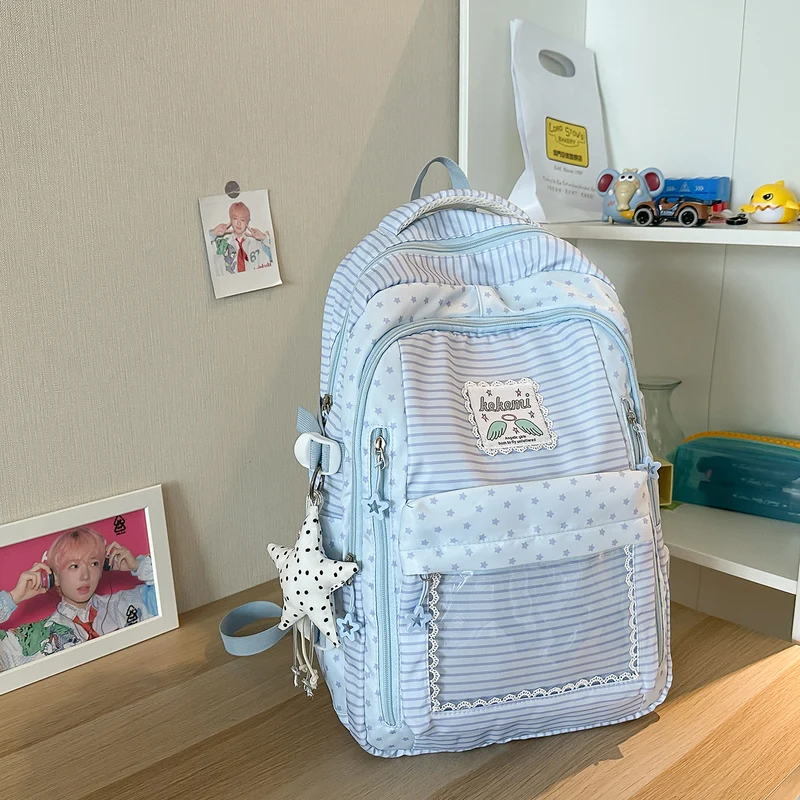 Niedlicher schulrucksack mit sternenmuster Karnz