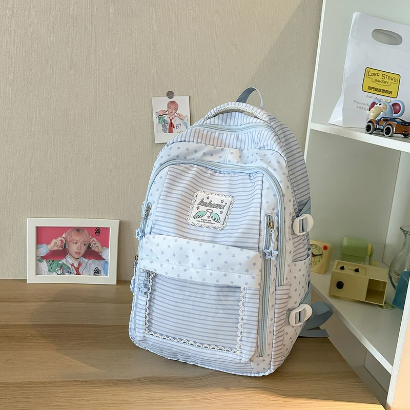 Niedlicher schulrucksack mit sternenmuster Karnz
