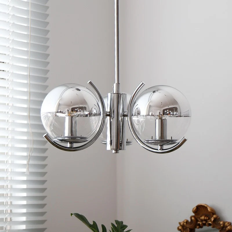 Moderne Geometrische Globus Pendelleuchte