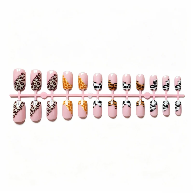 Künstlerisches Tierdruck Nagelkunst Set