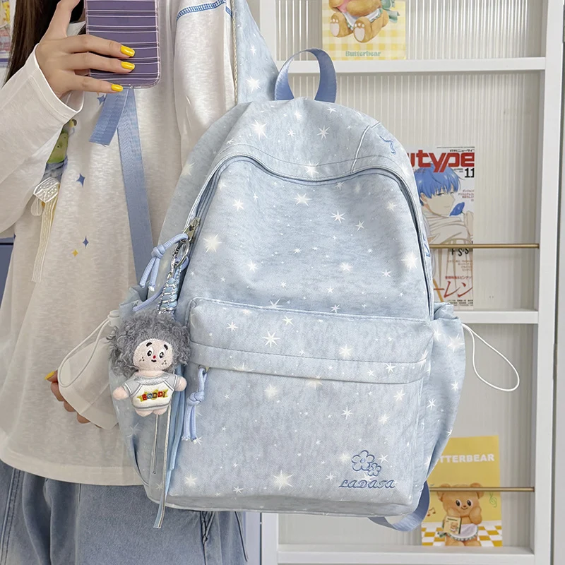 Niedlicher Sternenmuster-Rucksack Karnz