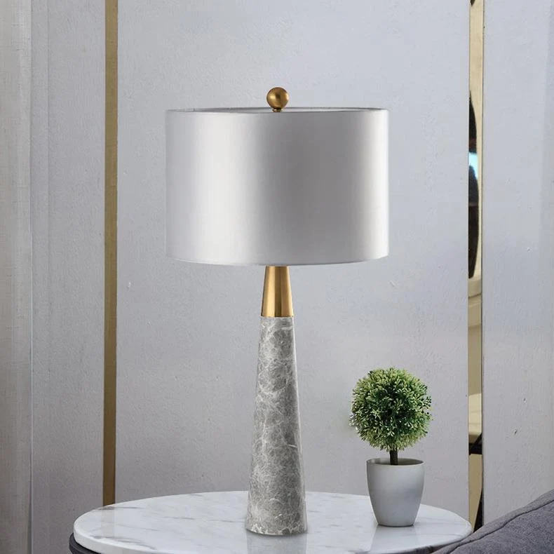 Moderne Marmor Basis Tischlampe