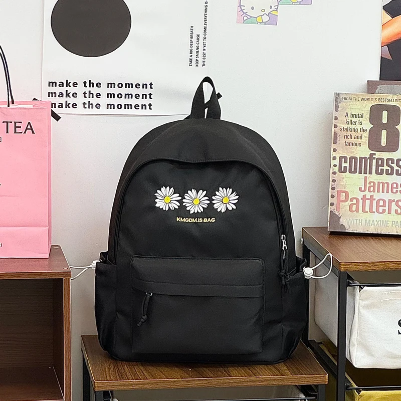 Bestickter Floral-Rucksack Karnz