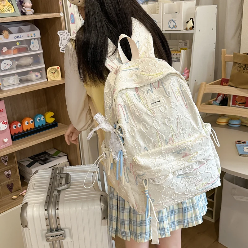 Eingestickter Mode-Rucksack Karnz
