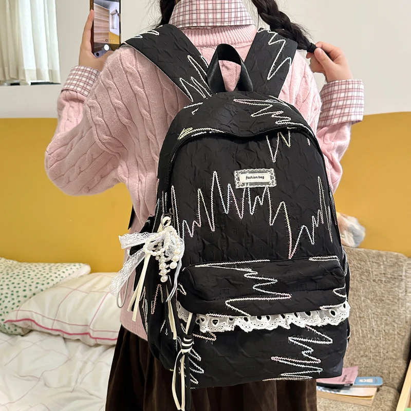 Eingestickter Mode-Rucksack Karnz