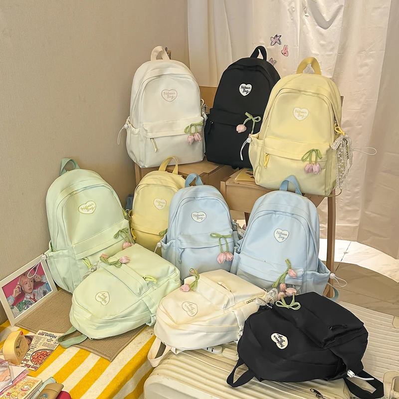 Blumenverzierte Freizeit-Rucksack Karnz