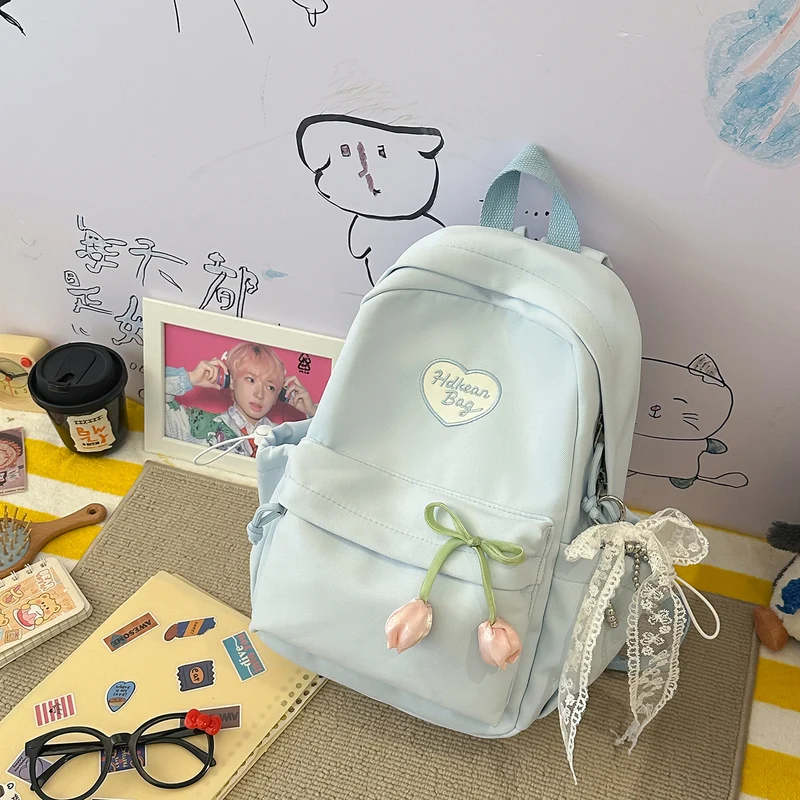Blumenverzierte Freizeit-Rucksack Karnz