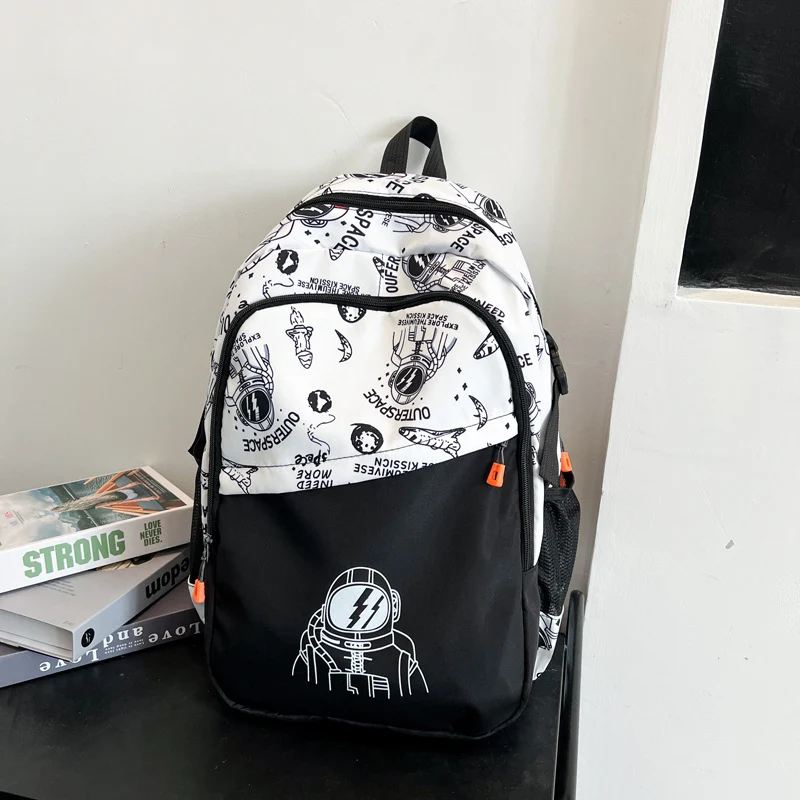 Astronauten-Themen Grafik Rucksack
