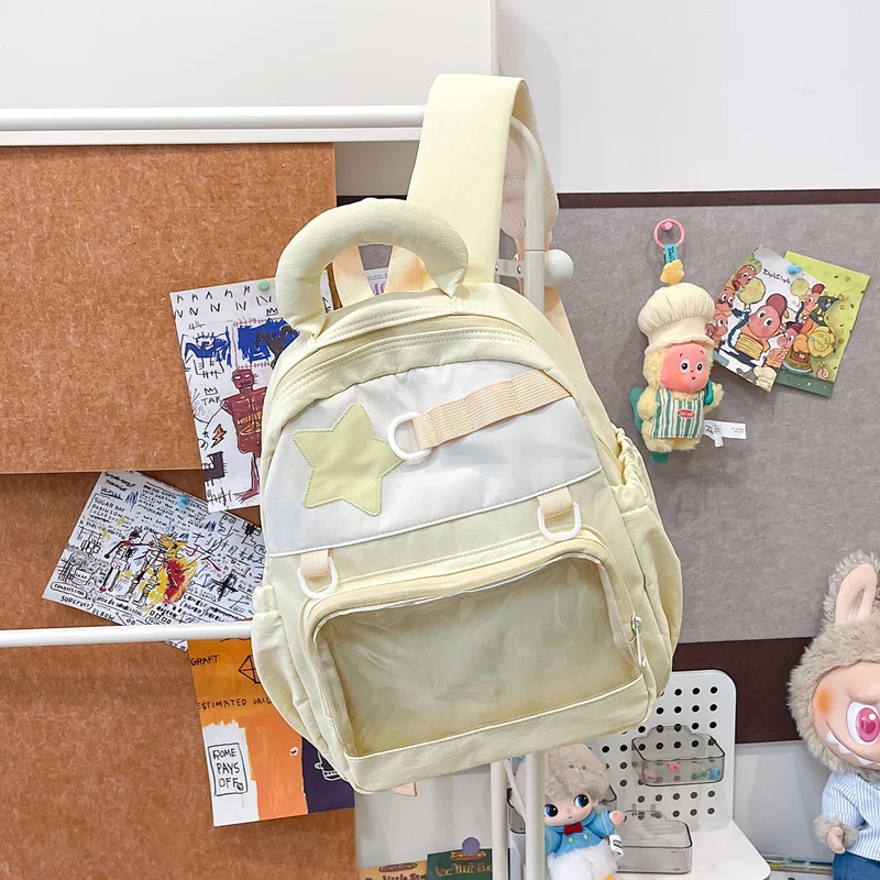 Süßer mit Sternen verzierten Mini-Rucksack Karnz