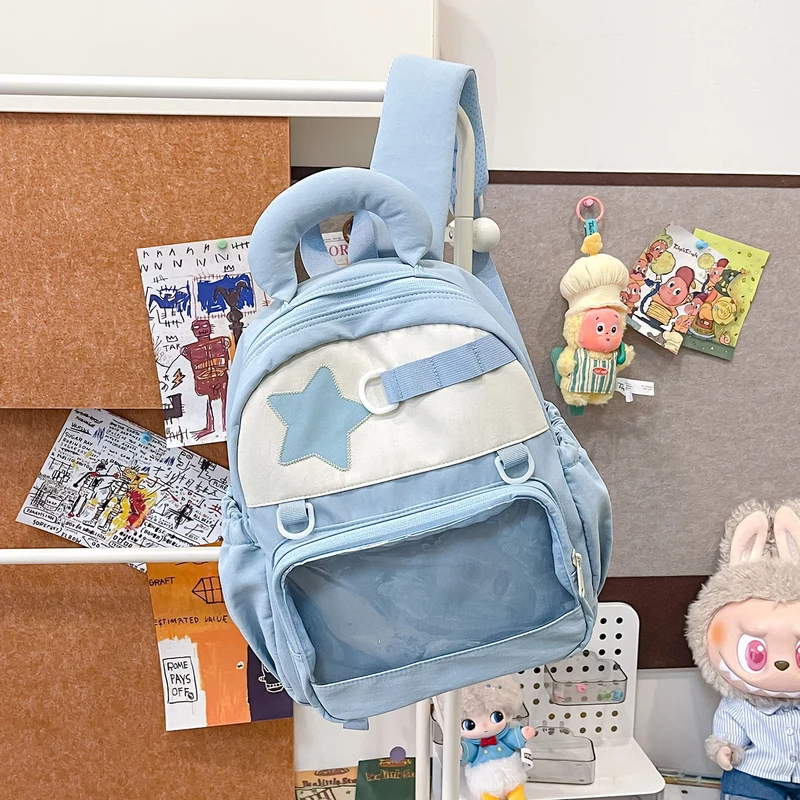 Süßer mit Sternen verzierten Mini-Rucksack Karnz