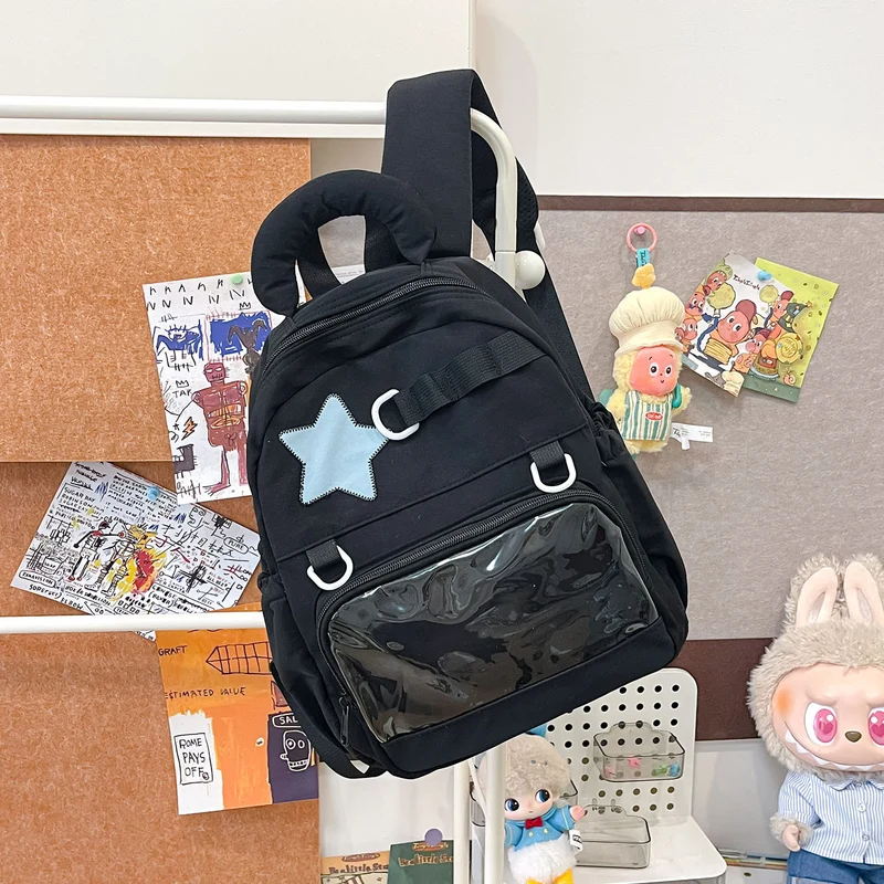 Süßer mit Sternen verzierten Mini-Rucksack Karnz