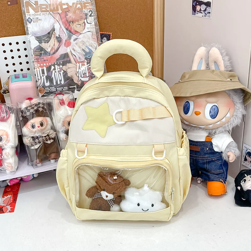 Süßer mit Sternen verzierten Mini-Rucksack Karnz