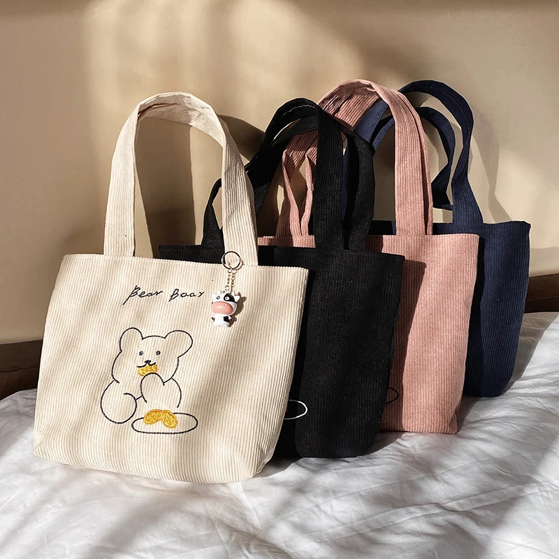 Lässige Baumwolltasche Skanto