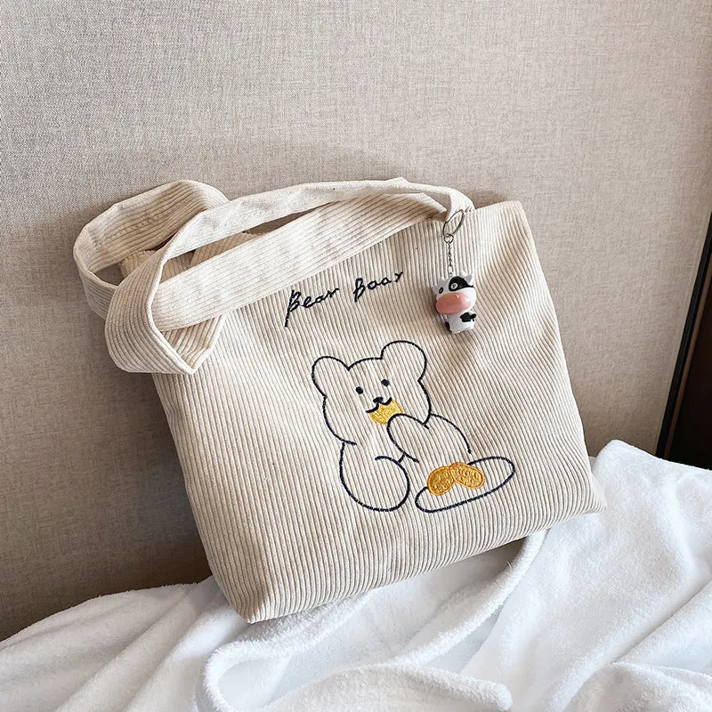Lässige Baumwolltasche Skanto