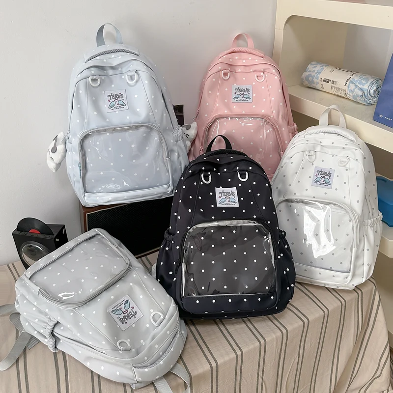 Niedlicher gepunkteter Rucksack Karnz 1791205345
