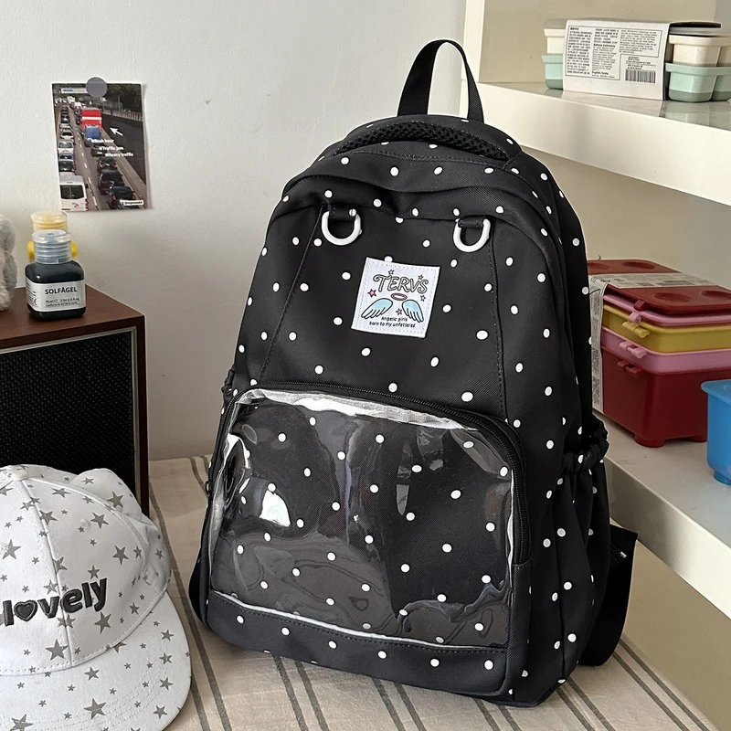 Niedlicher gepunkteter Rucksack Karnz 1791205345