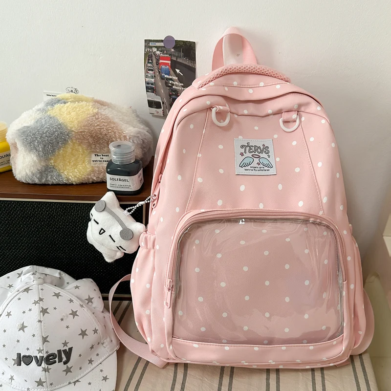 Niedlicher gepunkteter Rucksack Karnz 1791205345