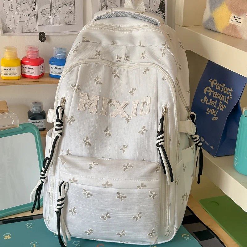 Floral Applikation Stylischer Rucksack Karnz