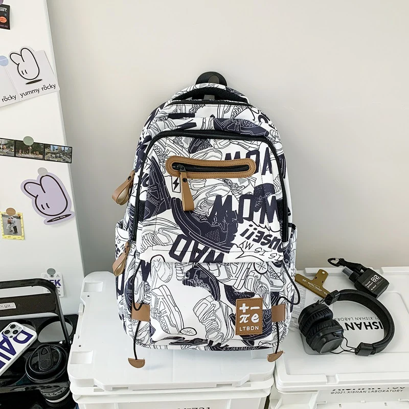 Modischer Gemusterter Rucksack Karnz