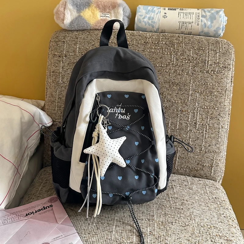 Niedlicher mit Sternen verzierter Casual Rucksack Karnz
