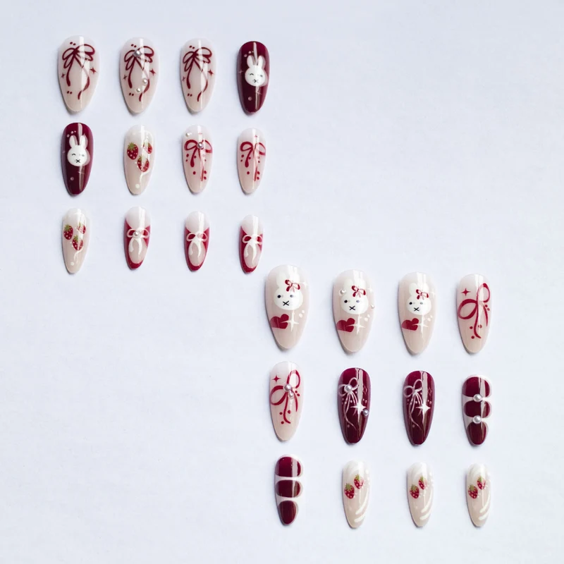 Künstlerisches Charakter Nagelkunst Set