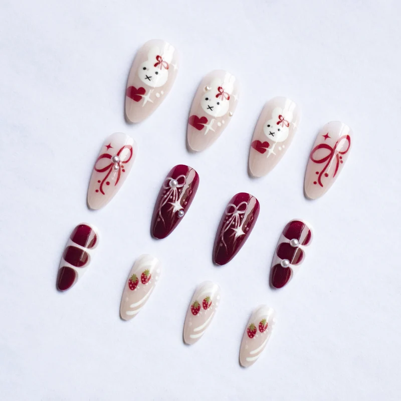 Künstlerisches Charakter Nagelkunst Set