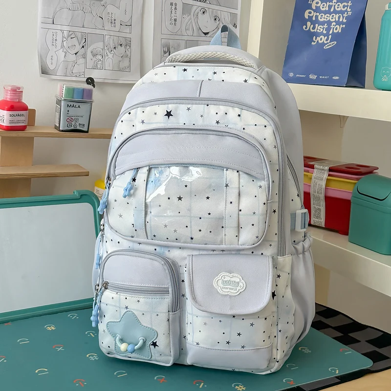 Süßer illustrierter Charakter-Rucksack Karnz