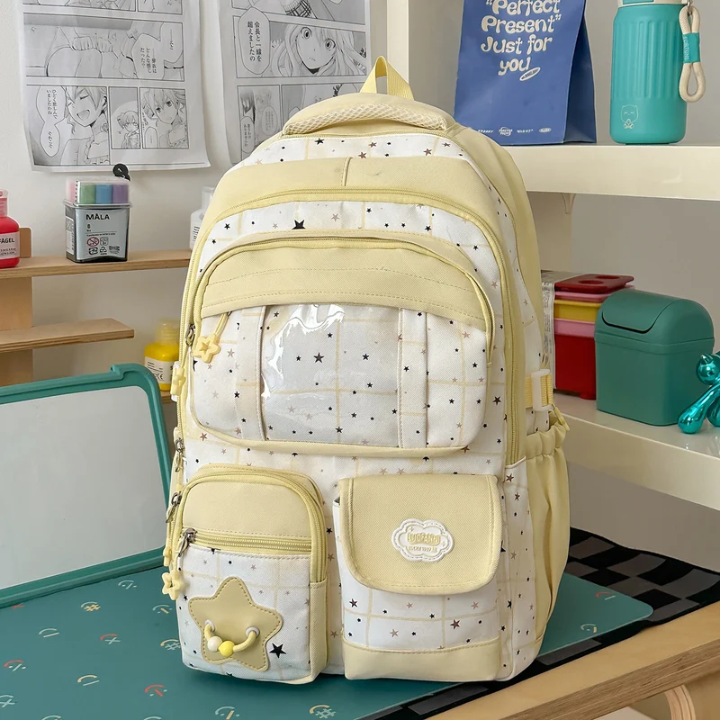 Süßer illustrierter Charakter-Rucksack Karnz