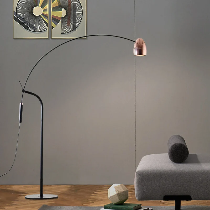 Moderne Gebogene Bogen Stehlampe