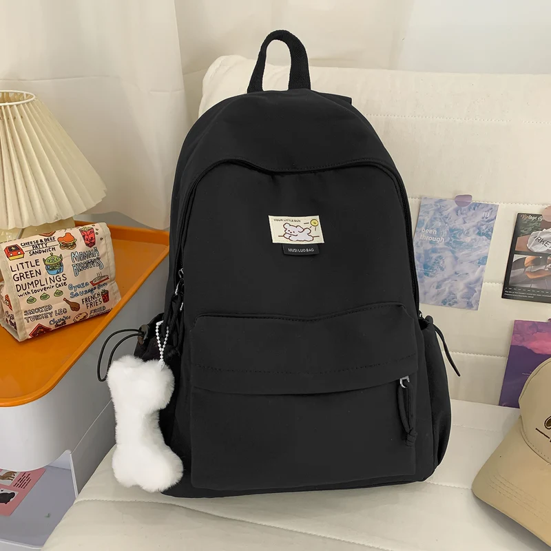 Süße Plüsch-Beschichtete Lässige Rucksack Karnz