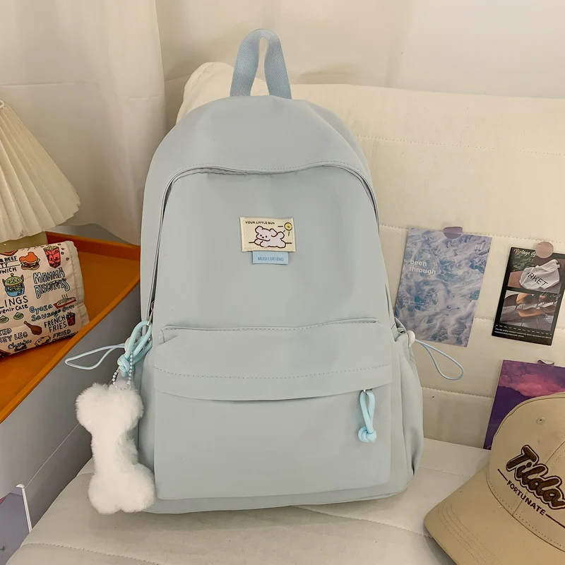 Süße Plüsch-Beschichtete Lässige Rucksack Karnz